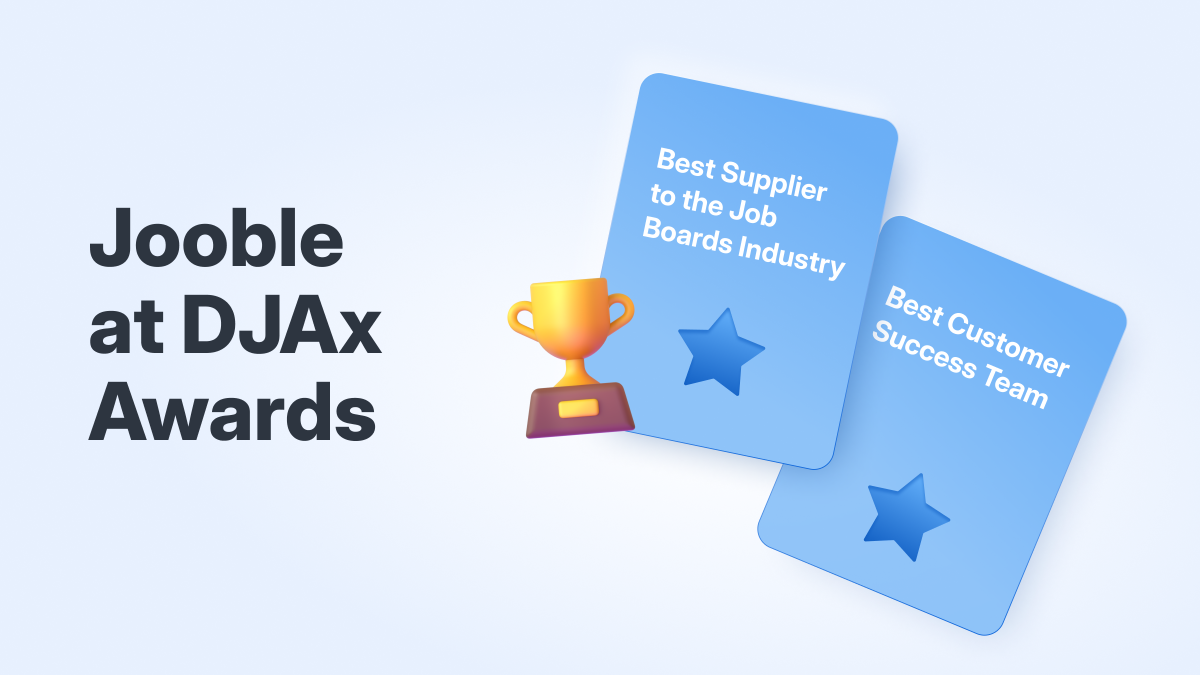 Jooble Shortlisted as Finalist in Two Categories at 2025 DJAx Awards